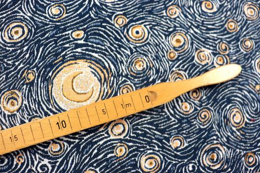 Gobelin-Stoff mit Sternenhimmel 