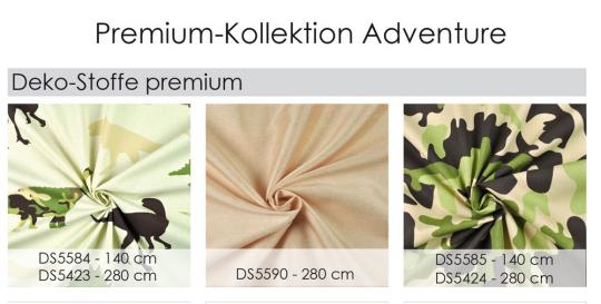 Deko-Stoff premium - Adventure - Süßwasserperle - 280 cm 