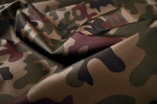 Polyester reißfest - Camouflage Waldtarn 