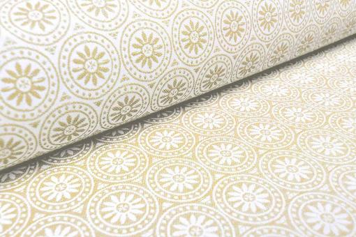 Jacquard Outdoor - zweiseitig - Marina - Beige 