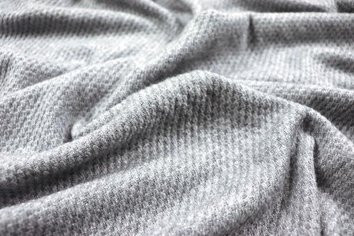 Kuscheliger Strickstoff - Hellgrau 