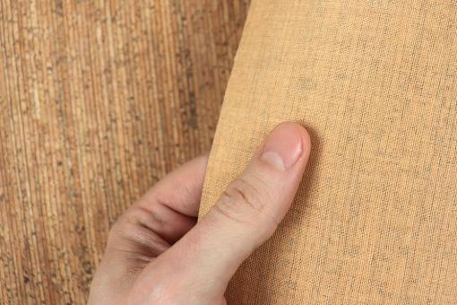 Kork-Stoff mit Streifen 