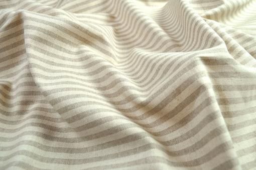 Segeltuch Basic - 280 cm - Thin Stripes - Beige 