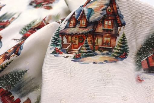 Glitzer-Jacquard - Polarexpress 
