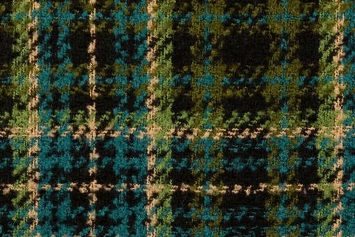 Tweed - Scottish Karo - Grün 
