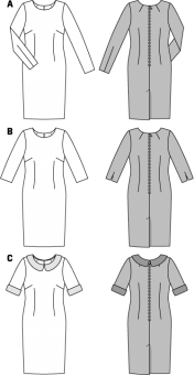 burda Schnittmuster 7137 - Kleid 