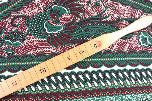 African Waxprint Style - Grün 