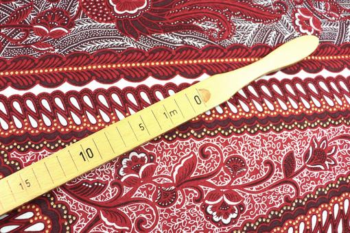 African Waxprint Style - Rot 