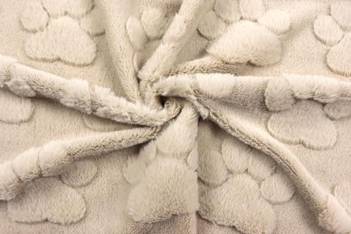 Kuschel-Fleece - Große Pfoten 
