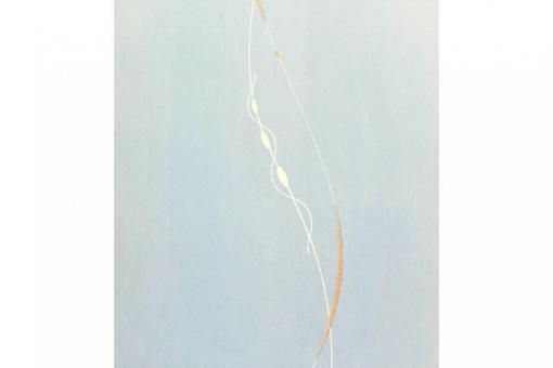 Voile Walchensee - Weiß transparent - 290 cm hoch 