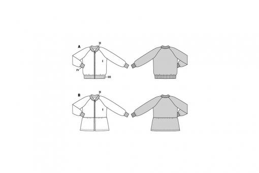 burda Schnittmuster 9237 - Kids Sweater 