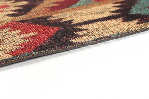 Anti-Rutsch-Stoff Jacquard mit Ethno Design 