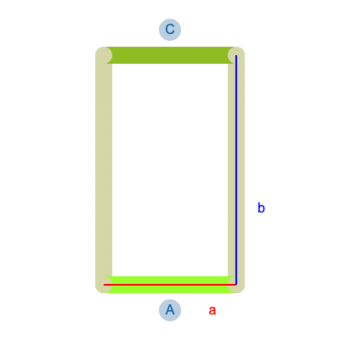 2mal Blickdichte Vorhänge B1 - schwer entflammbar-Konfiguration - 565286 