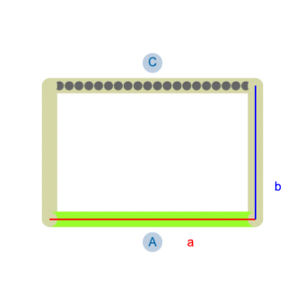 Blickdichte Vorhänge B1 - schwer entflammbar-Konfiguration - 566742 