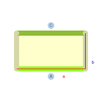 2mal Blickdichte Vorhänge B1 - schwer entflammbar-Konfiguration - 566949 