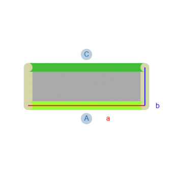 4mal Blickdichte Vorhänge B1 - schwer entflammbar-Konfiguration - 568346 