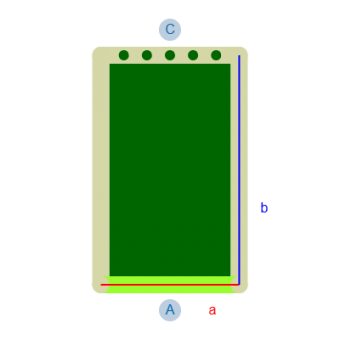 2mal Blickdichte Vorhänge B1 - schwer entflammbar-Konfiguration - 568517 