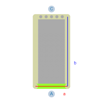 Blickdichte Vorhänge B1 - schwer entflammbar-Konfiguration - 568995 