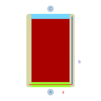 2mal Blickdichte Vorhänge B1 - schwer entflammbar-Konfiguration - 569042 