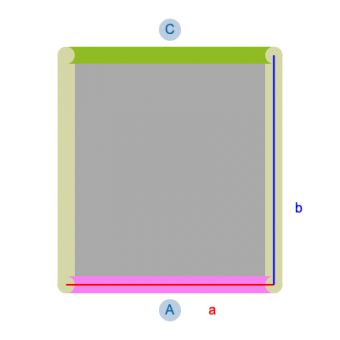 Transparente Vorhänge  - schwer entflammbar B1-Konfiguration - 343863 