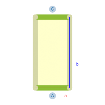 Transparente Vorhänge  - schwer entflammbar B1-Konfiguration - 371565 