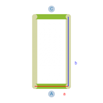Transparente Vorhänge  - schwer entflammbar B1-Konfiguration - 371570 