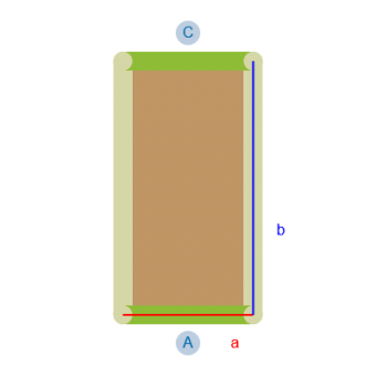 Transparente Vorhänge  - schwer entflammbar B1-Konfiguration - 373075 