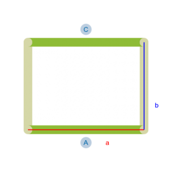 Transparente Vorhänge  - schwer entflammbar B1-Konfiguration - 552168 