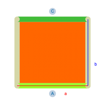 2mal Transparente Vorhänge  - schwer entflammbar B1-Konfiguration - 566177 