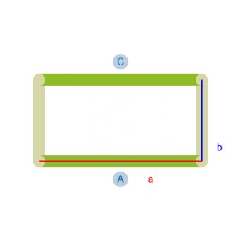 Transparente Vorhänge -Konfiguration - 350034 