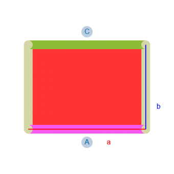 2mal Transparente Vorhänge -Konfiguration - 352005 