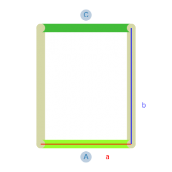 3mal Transparente Vorhänge -Konfiguration - 356822 