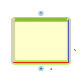 2mal Transparente Vorhänge -Konfiguration - 366107 