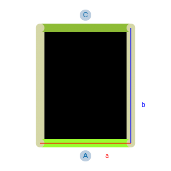 2mal Transparente Vorhänge -Konfiguration - 372524 