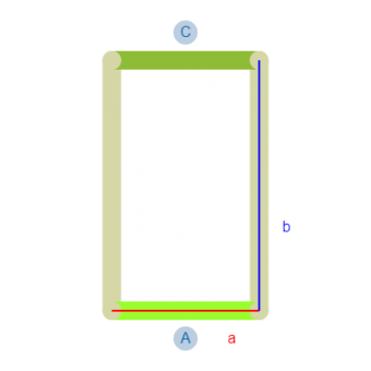 4mal Transparente Vorhänge -Konfiguration - 372780 