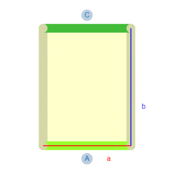 2mal Transparente Vorhänge -Konfiguration - 394808 