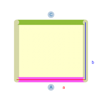 3mal Transparente Vorhänge -Konfiguration - 563030 