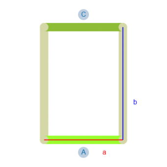 2mal Transparente Vorhänge -Konfiguration - 565217 