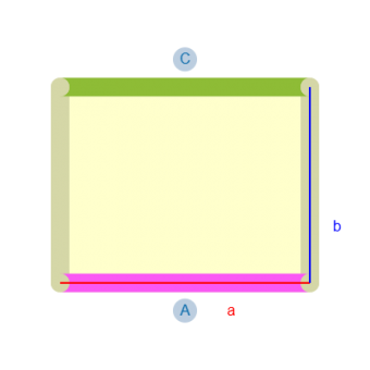 2mal Transparente Vorhänge -Konfiguration - 565232 
