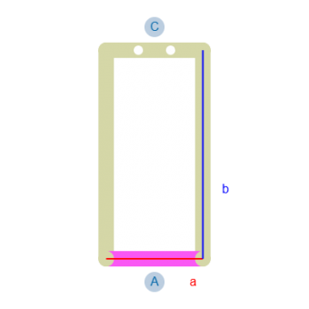 2mal Transparente Vorhänge -Konfiguration - 566782 