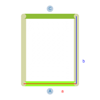 2mal Transparente Vorhänge -Konfiguration - 567302 