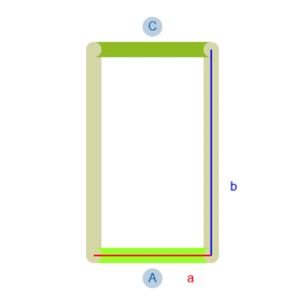 4mal Transparente Vorhänge -Konfiguration - 567944 