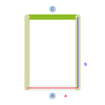 2mal Transparente Vorhänge -Konfiguration - 567976 