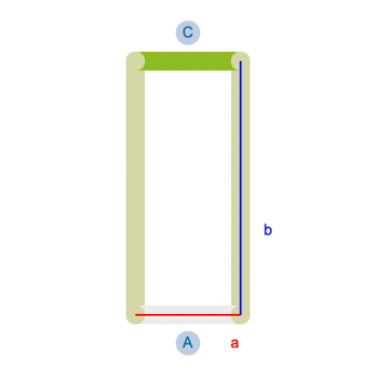 2mal Transparente Vorhänge -Konfiguration - 567977 