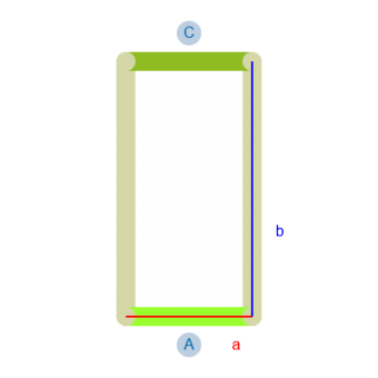 3mal Transparente Vorhänge -Konfiguration - 568253 
