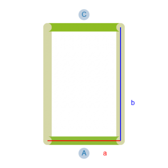 2mal Transparente Vorhänge -Konfiguration - 568420 