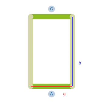 2mal Transparente Vorhänge -Konfiguration - 568942 