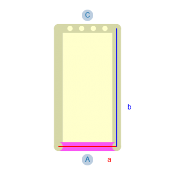 2mal Transparente Vorhänge -Konfiguration - 570612 
