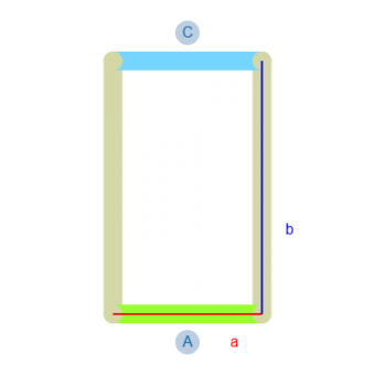 2mal Transparente Vorhänge -Konfiguration - 570896 