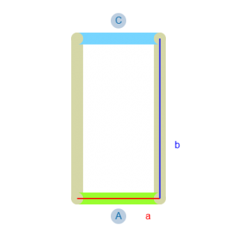 2mal Transparente Vorhänge -Konfiguration - 570898 